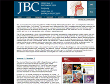 Tablet Screenshot of jbiocommunication.org